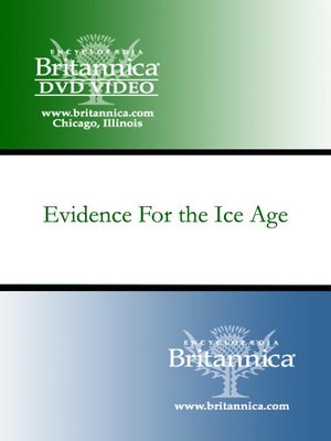 cover image of Evidence For the Ice Age